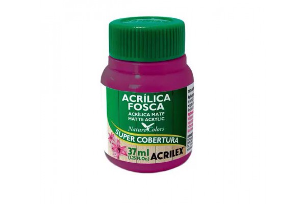 TINTA ACRILICA FOSCA 37ML ACRILEX VINHO